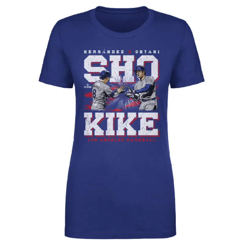 Shohei Ohtani & Entrique Hernandez Los Angeles D Duo WHT sold by 500 Level