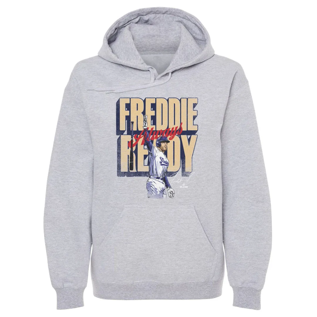 Freddie Freeman Los Angeles D Freddie Always Ready WHT sold by 500 Level