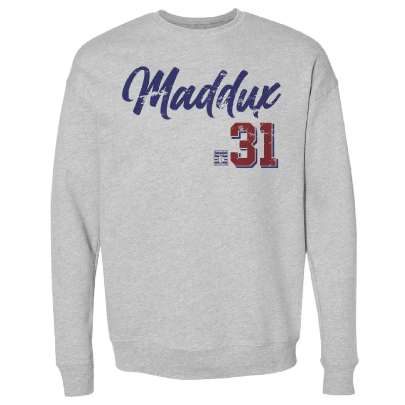 Greg Maddux Chicago Script sold by 500 Level