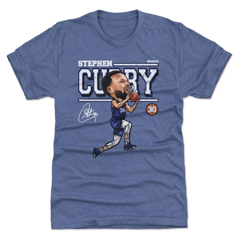 Steph Curry Cartoon WHT sold by 500 Level