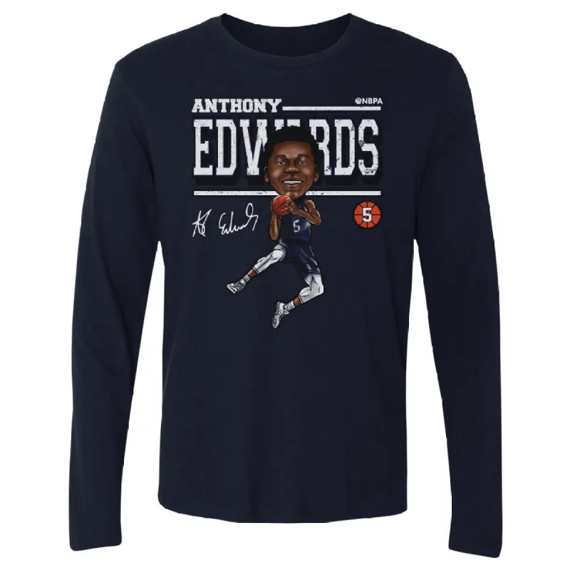 Anthony Edwards Minnesota Cartoon WHT sold by 500 Level