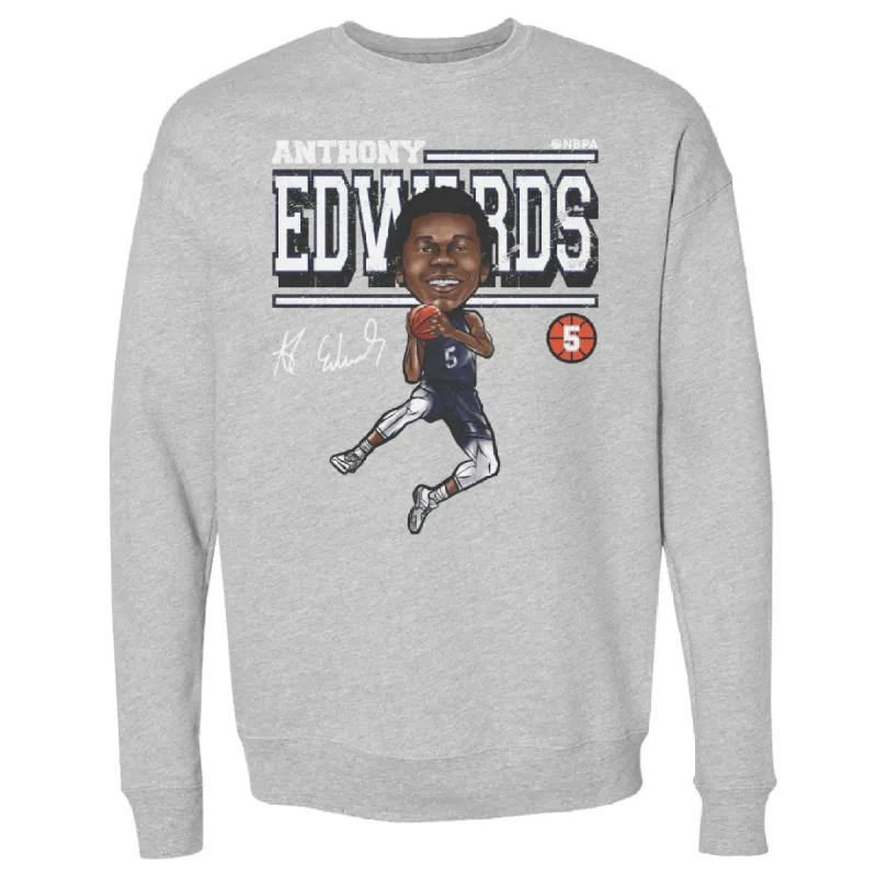 Anthony Edwards Minnesota Cartoon WHT sold by 500 Level