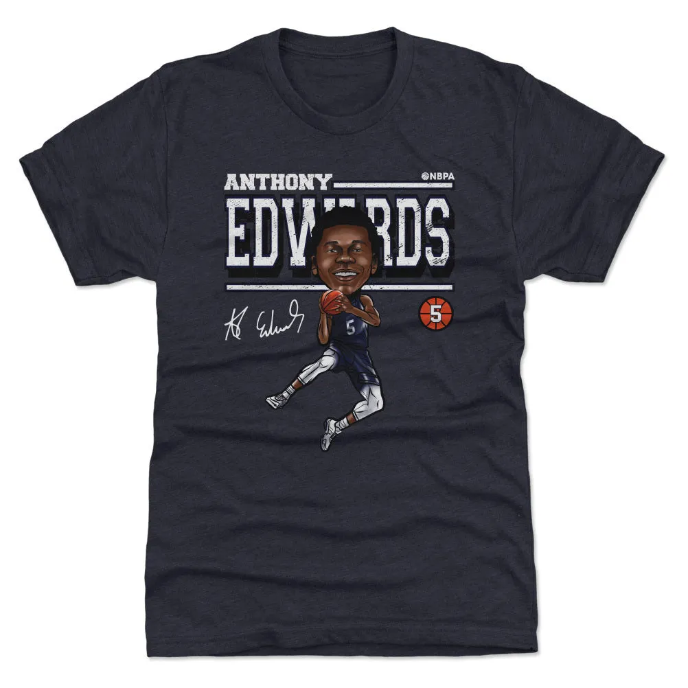 Anthony Edwards Minnesota Cartoon WHT sold by 500 Level product image thumbnail 2