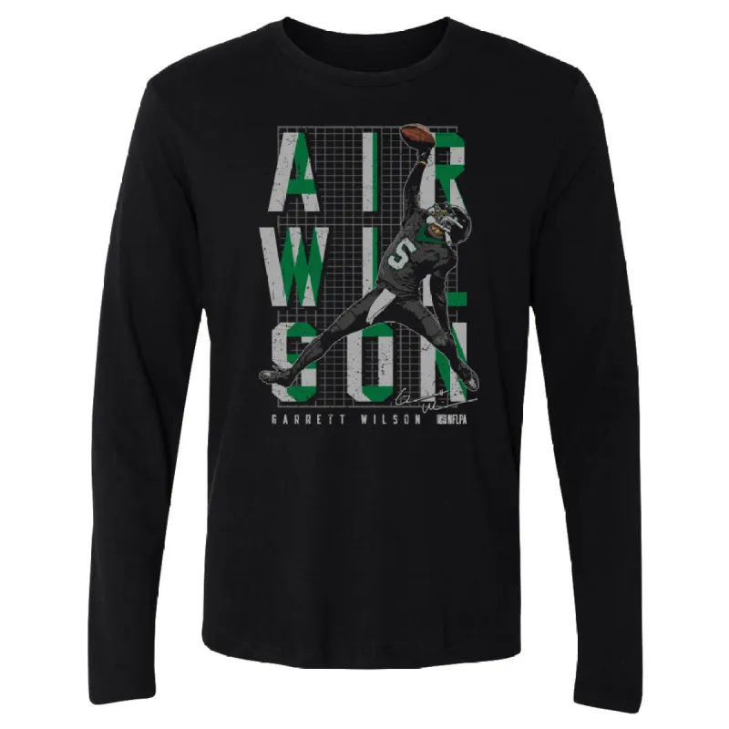 Garrett Wilson New York J One-Handed Catch WHT sold by 500 Level