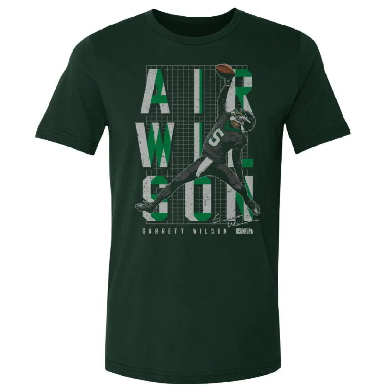 Garrett Wilson New York J One-Handed Catch WHT sold by 500 Level