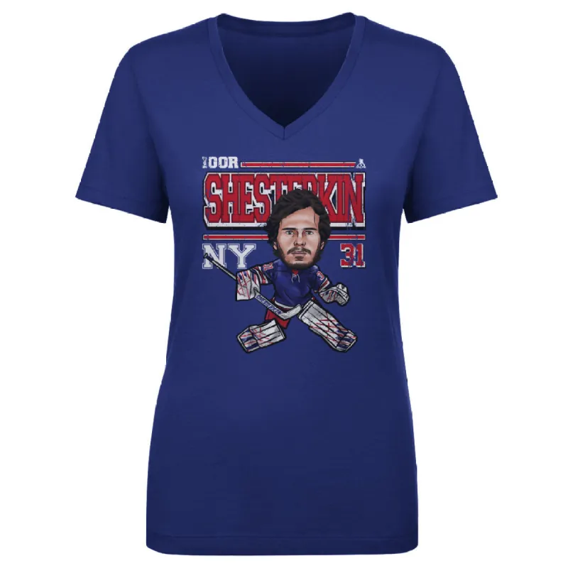 Igor Shesterkin New York R Cartoon WHT sold by 500 Level
