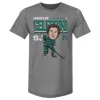 Macklin Celebrini San Jose Cartoon WHT sold by 500 Level