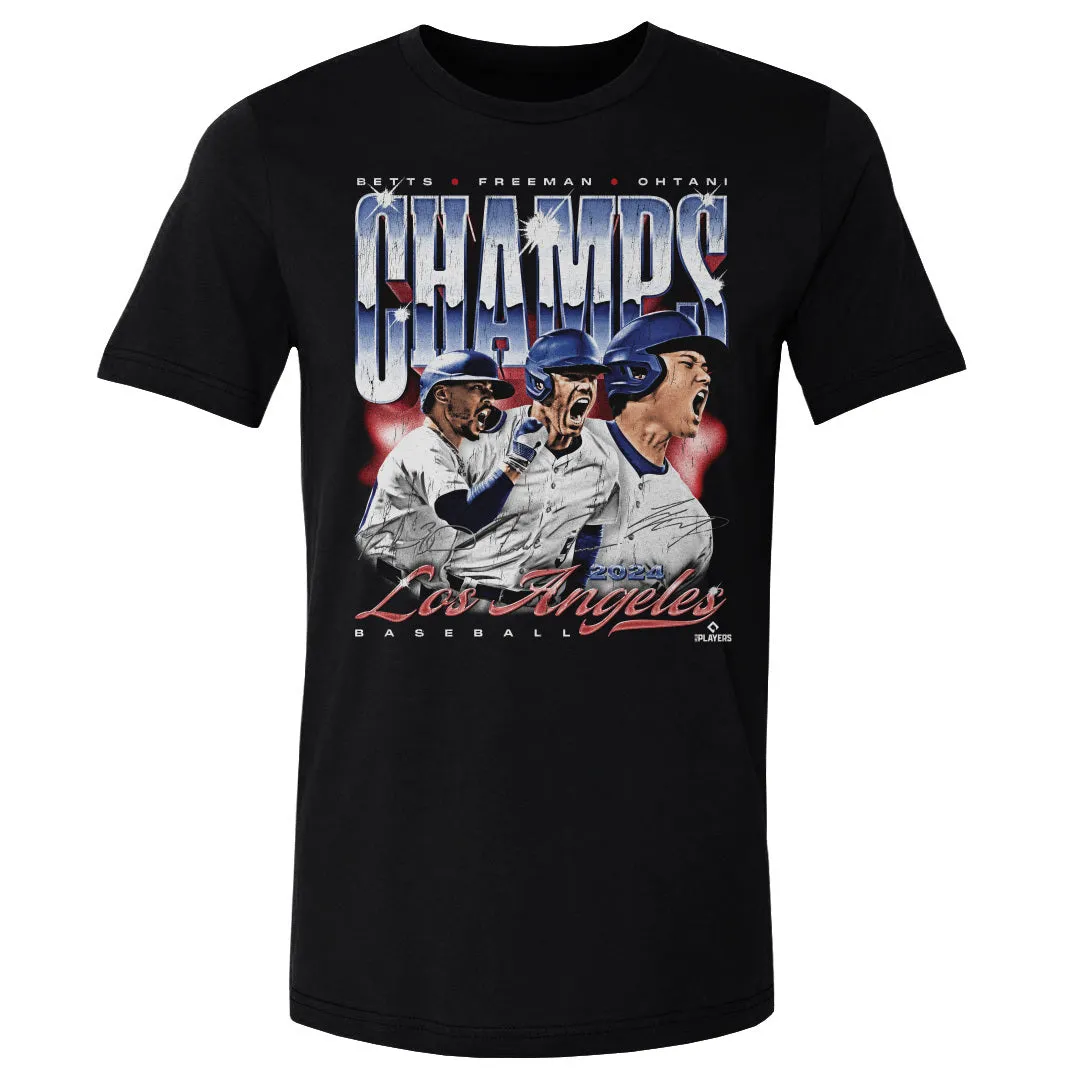 Los Angeles Baseball 2024 Champs Trio Vintage WHT sold by 500 Level