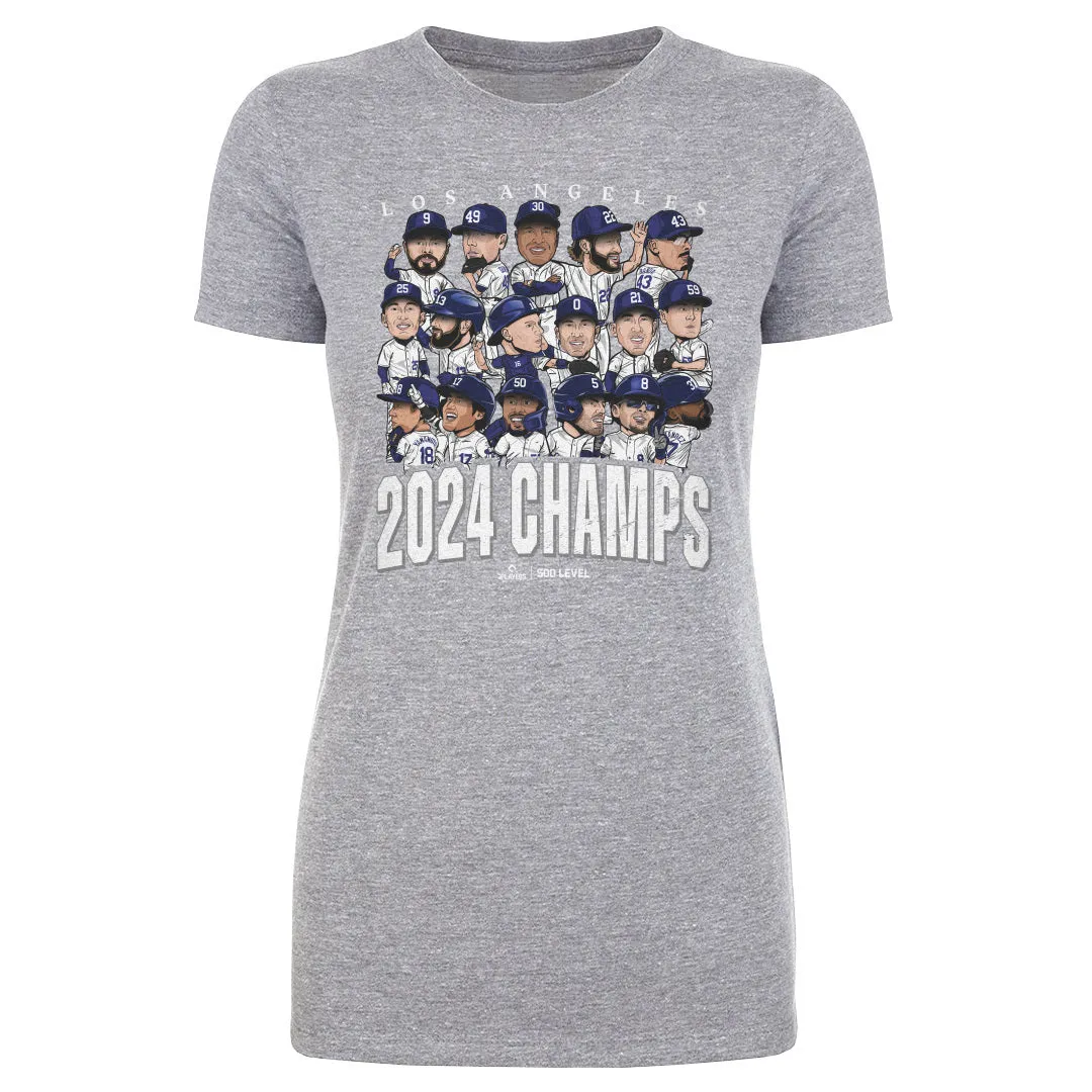 Los Angeles Baseball 2024 World Champs WHT sold by 500 Level product image thumbnail 2