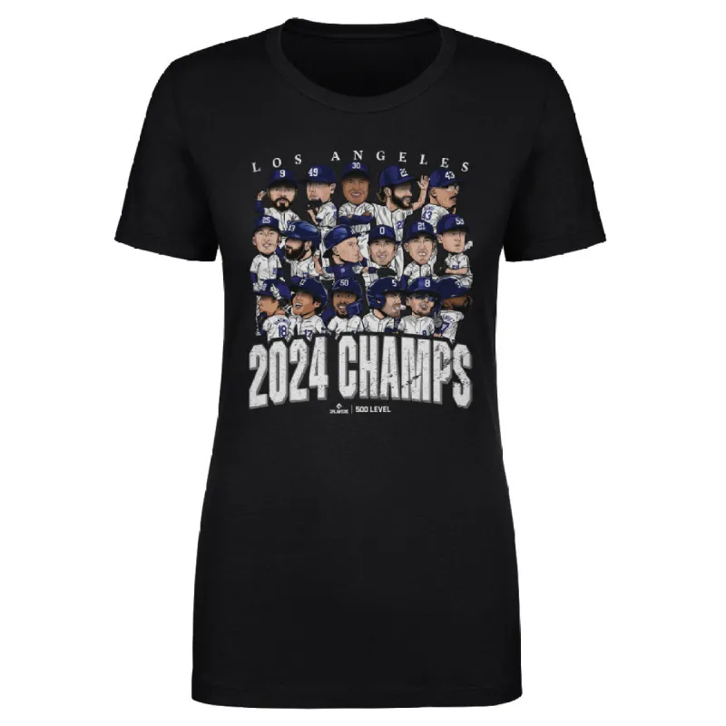 Los Angeles Baseball 2024 World Champs WHT sold by 500 Level