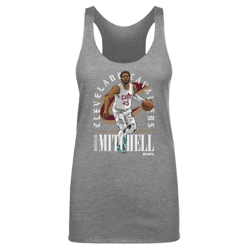 Donovan Mitchell Cleveland Cavaliers Shield WHT sold by 500 Level
