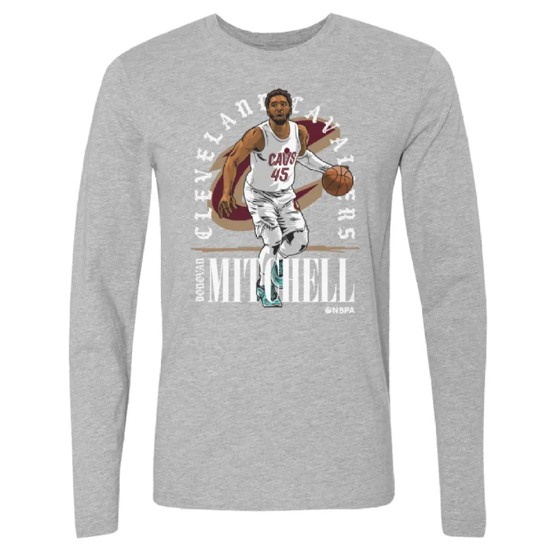 Donovan Mitchell Cleveland Cavaliers Shield WHT sold by 500 Level