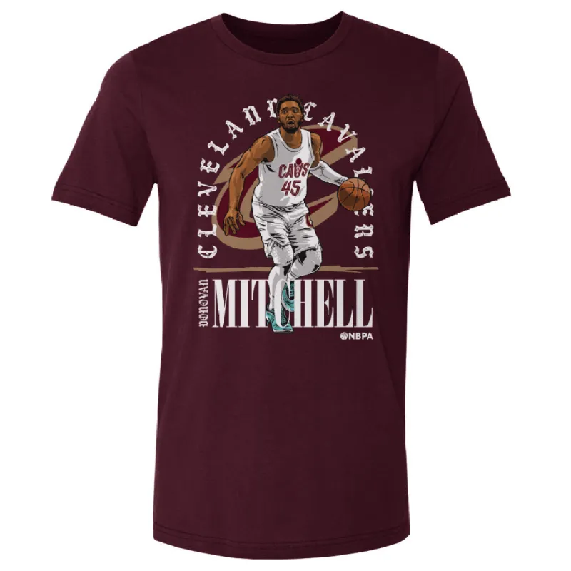 Donovan Mitchell Cleveland Cavaliers Shield WHT sold by 500 Level