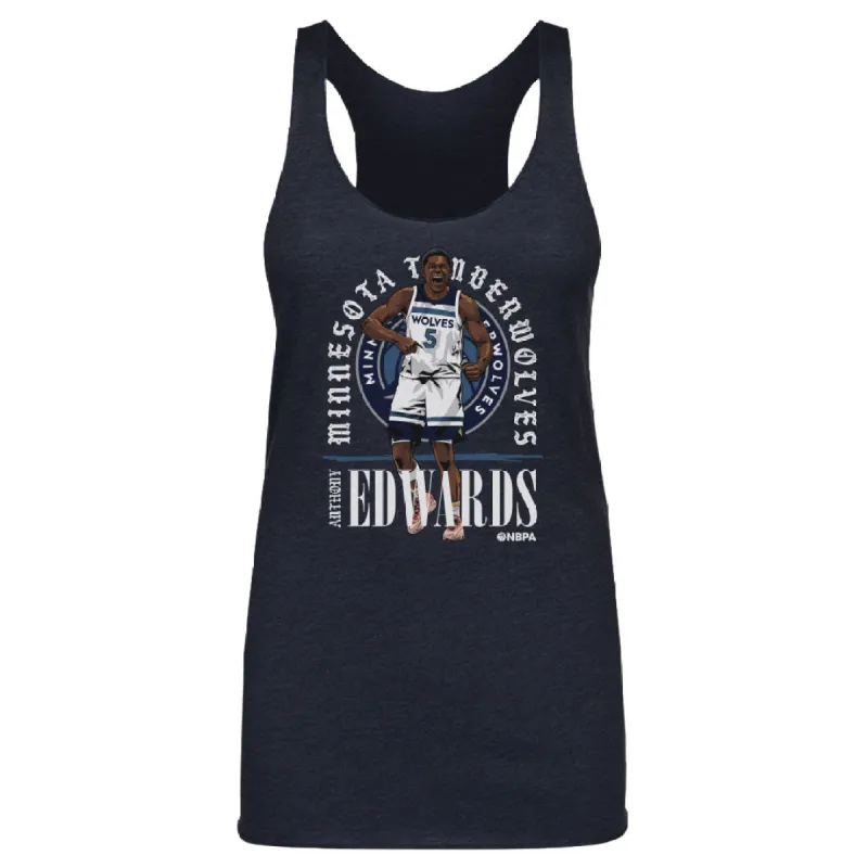 Anthony Edwards Minnesota Timberwolves Shield WHT sold by 500 Level