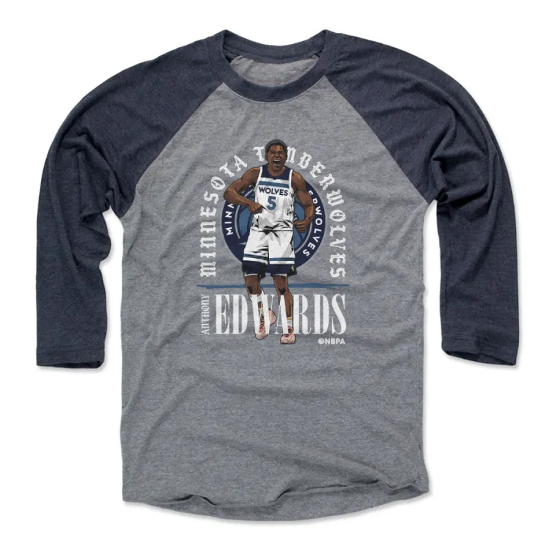 Anthony Edwards Minnesota Timberwolves Shield WHT sold by 500 Level