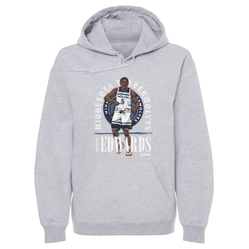Anthony Edwards Minnesota Timberwolves Shield WHT sold by 500 Level