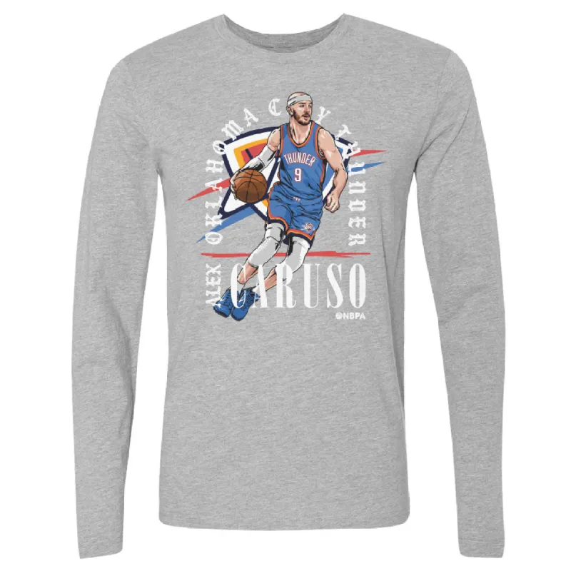 Alex Caruso Oklahoma City Thunder Shield WHT sold by 500 Level