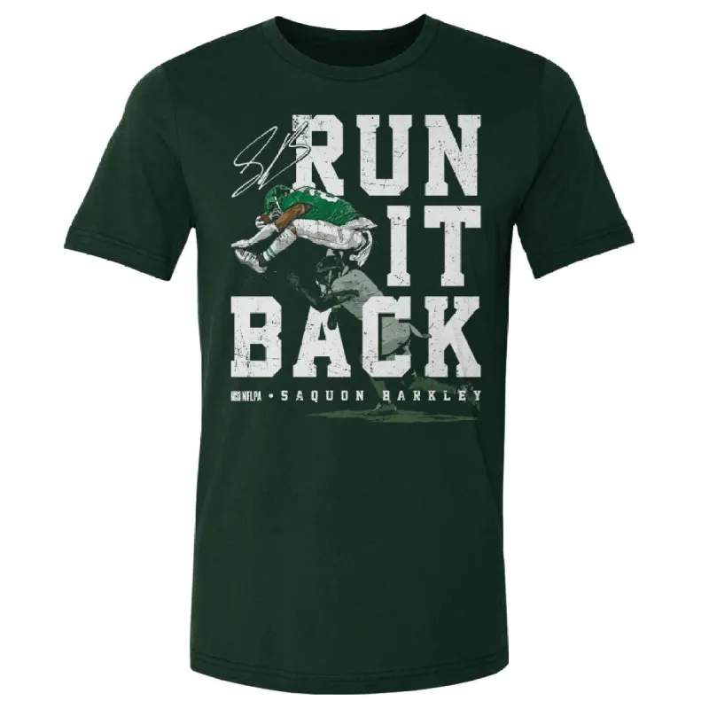 Saquon Barkley Philadelphia Run it Back WHT sold by 500 Level
