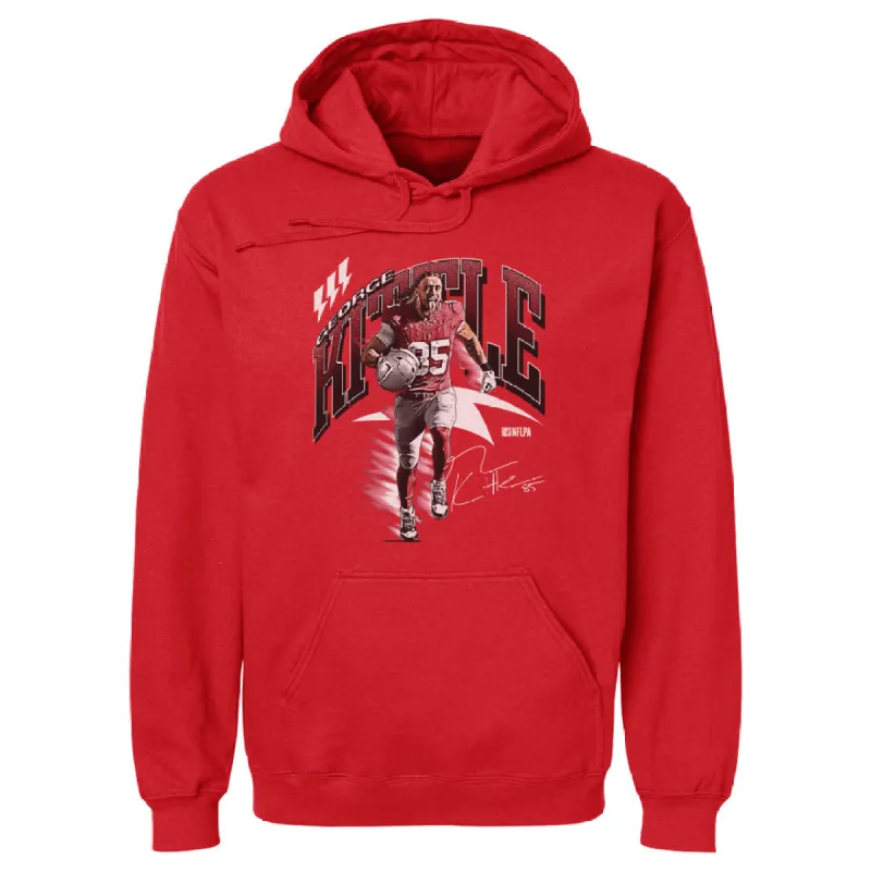 George Kittle San Francisco Retro WHT sold by 500 Level