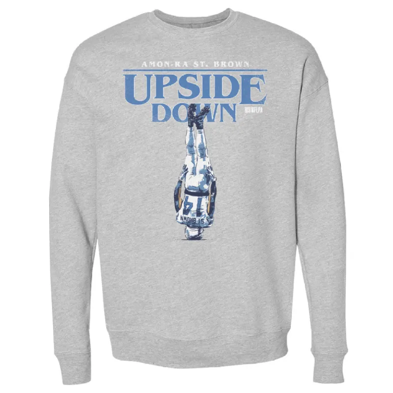 Amon-Ra St. Brown Detroit Upside Down WHT sold by 500 Level