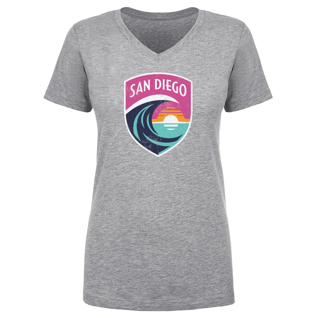 San Diego Wave FC Vintage Primary Logo WHT sold by 500 Level