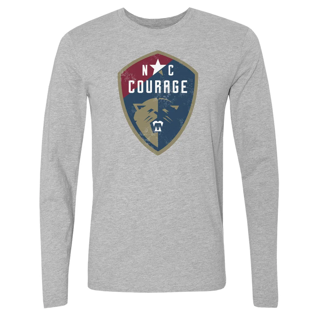 North Carolina Courage Vintage Primary Logo WHT sold by 500 Level