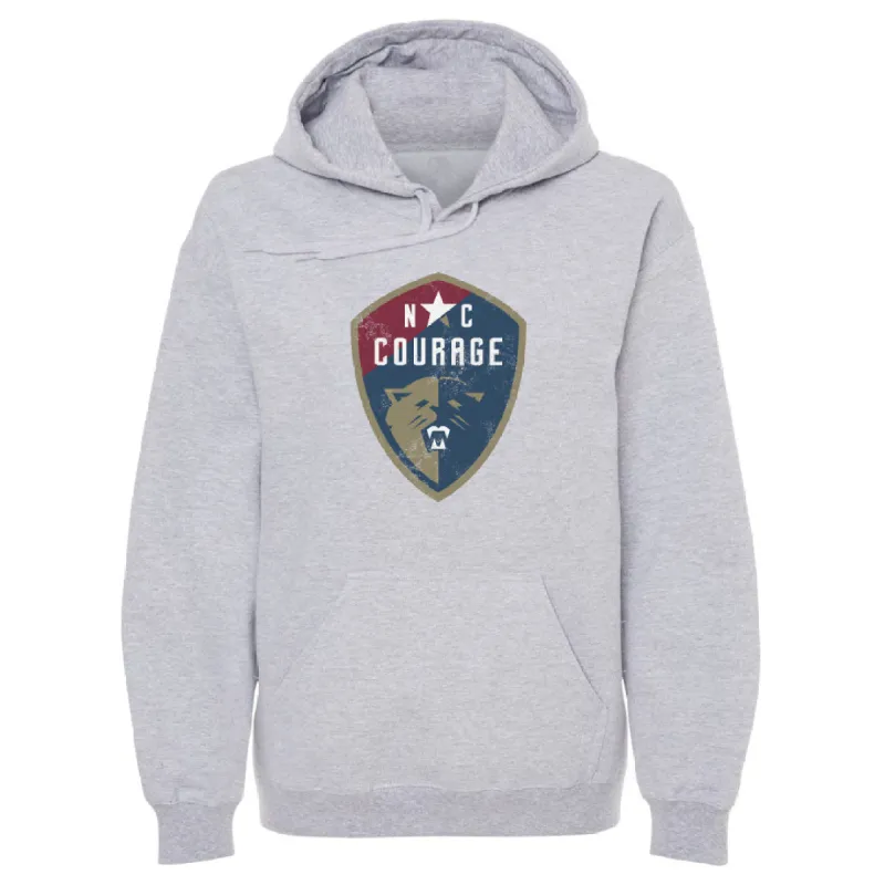 North Carolina Courage Vintage Primary Logo WHT sold by 500 Level