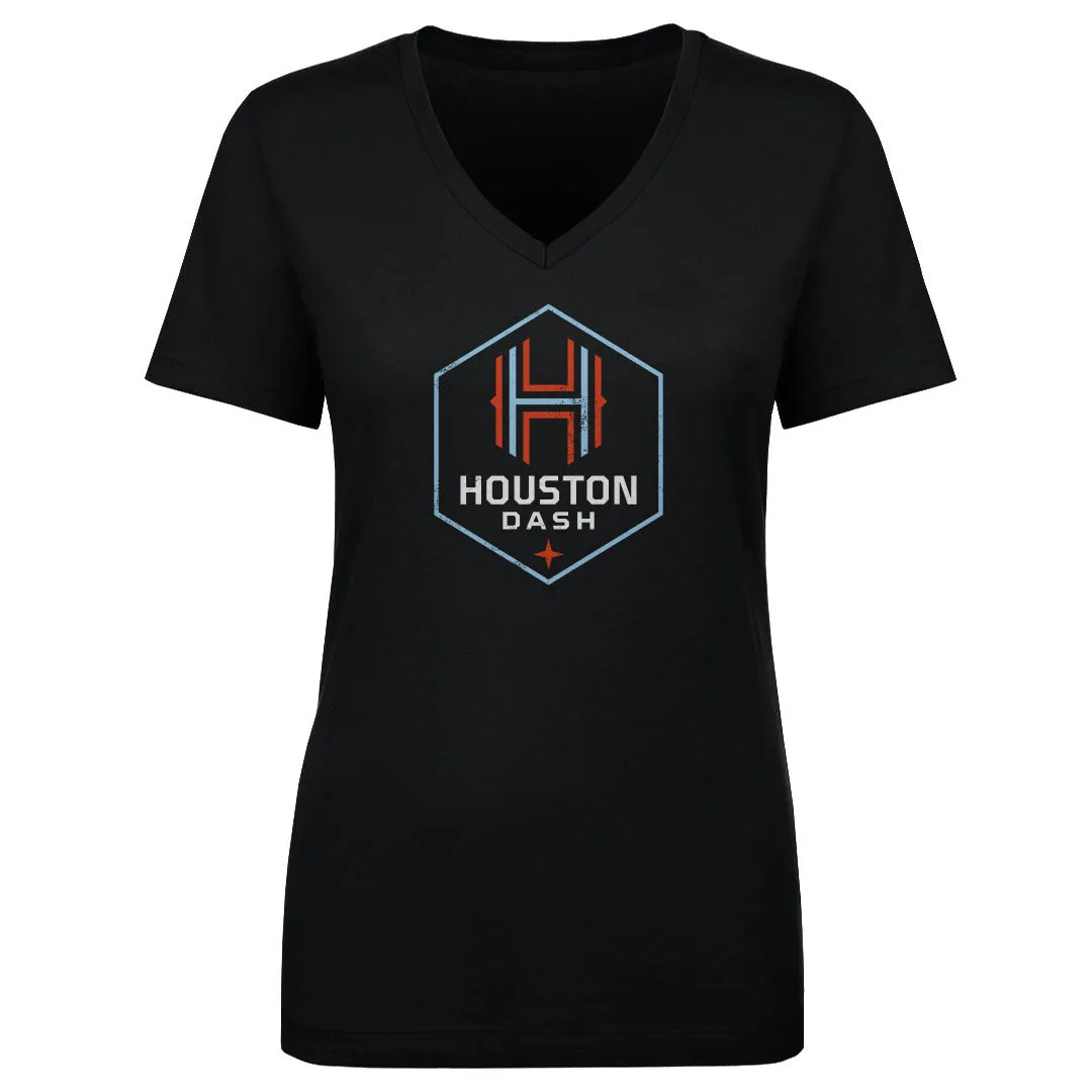 Houston Dash Vintage Primary Logo WHT sold by 500 Level