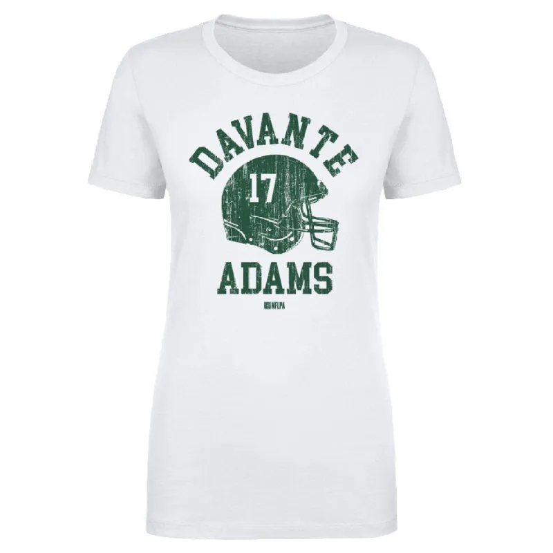 Davante Adams New York J Helmet Font sold by 500 Level