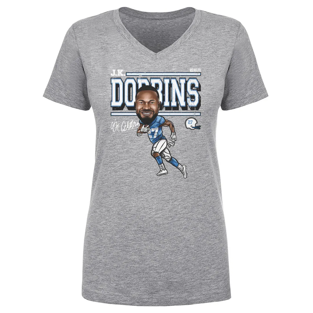 J.K. Dobbins Los Angeles C Cartoon WHT sold by 500 Level