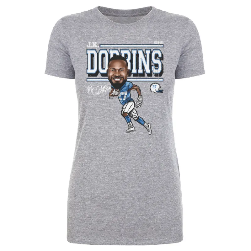 J.K. Dobbins Los Angeles C Cartoon WHT sold by 500 Level