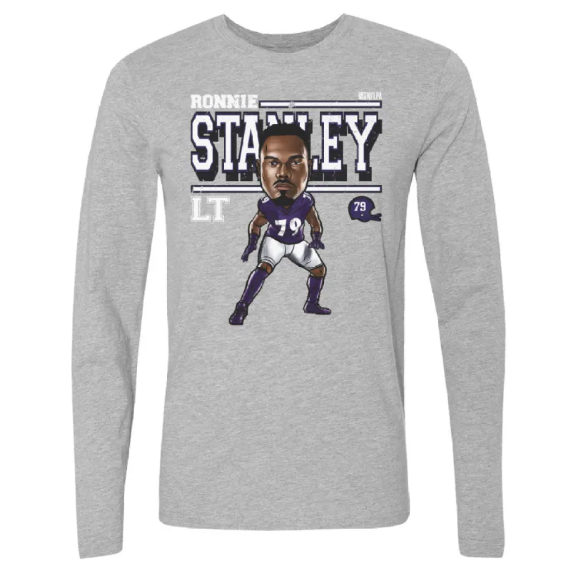 Ronnie Stanley Baltimore Cartoon WHT sold by 500 Level