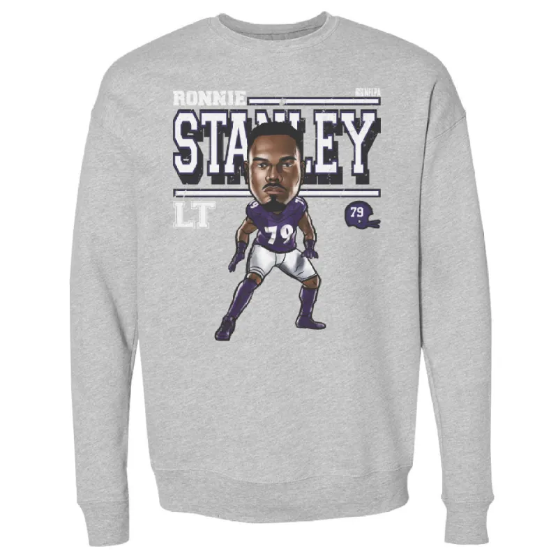Ronnie Stanley Baltimore Cartoon WHT sold by 500 Level