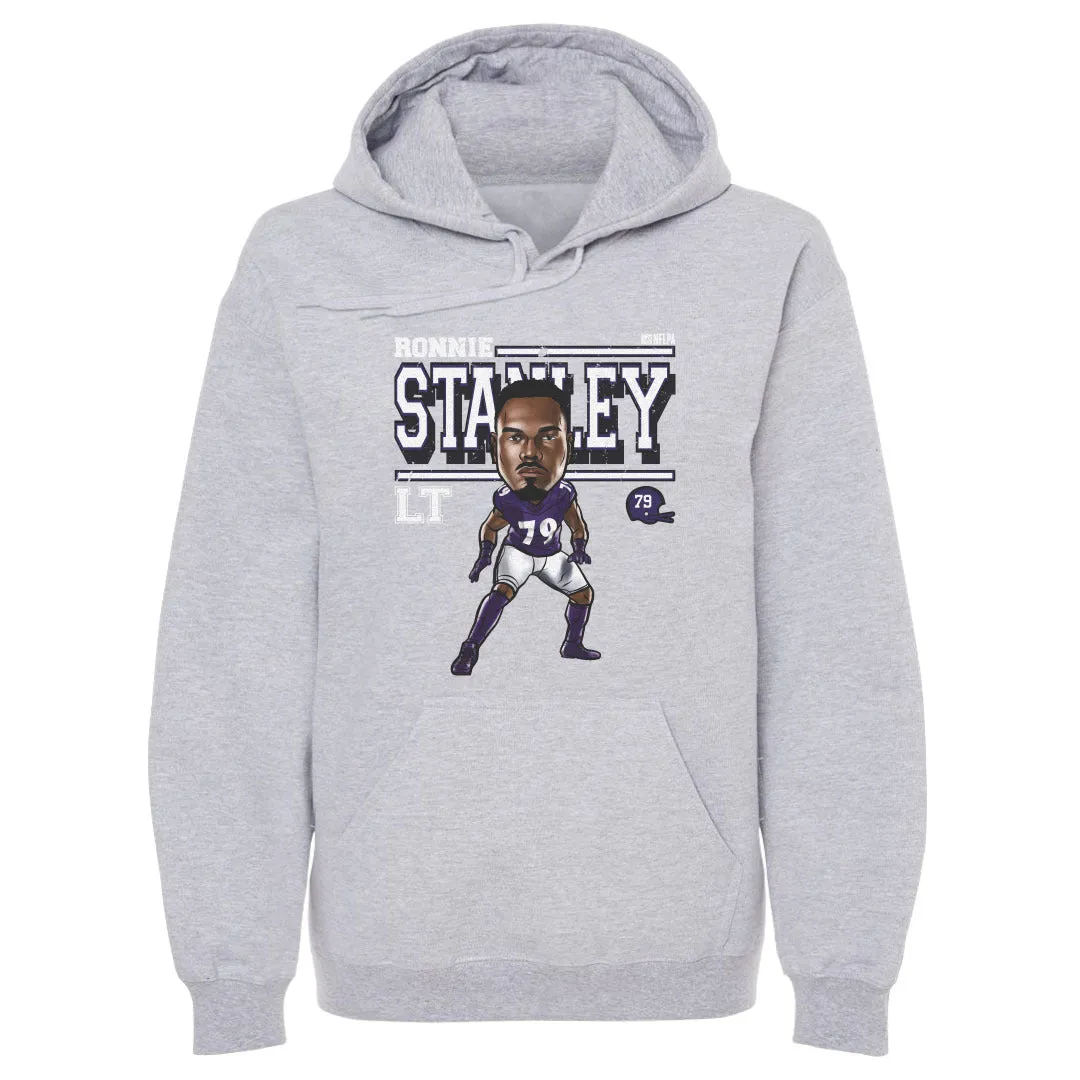 Ronnie Stanley Baltimore Cartoon WHT sold by 500 Level