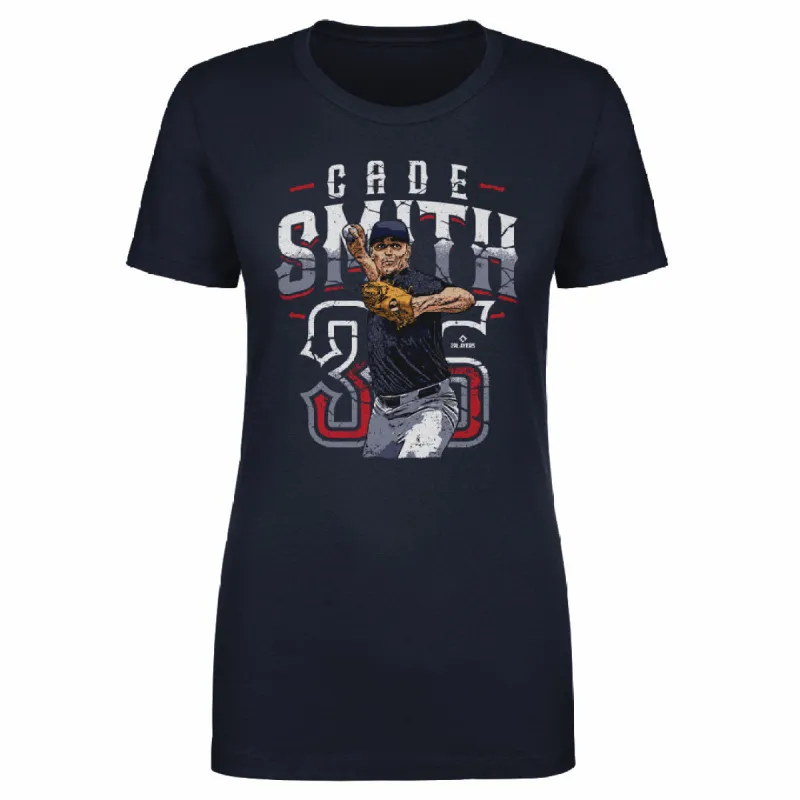 Cade Smith Cleveland Player Name WHT sold by 500 Level