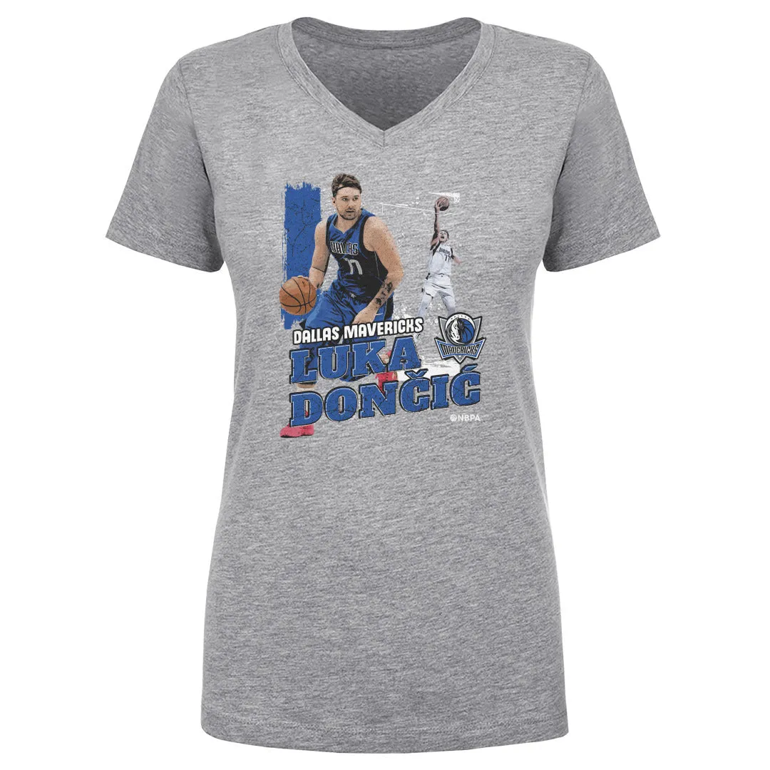 Luka Doncic Dallas Mavericks Gritty WHT sold by 500 Level product image thumbnail 2