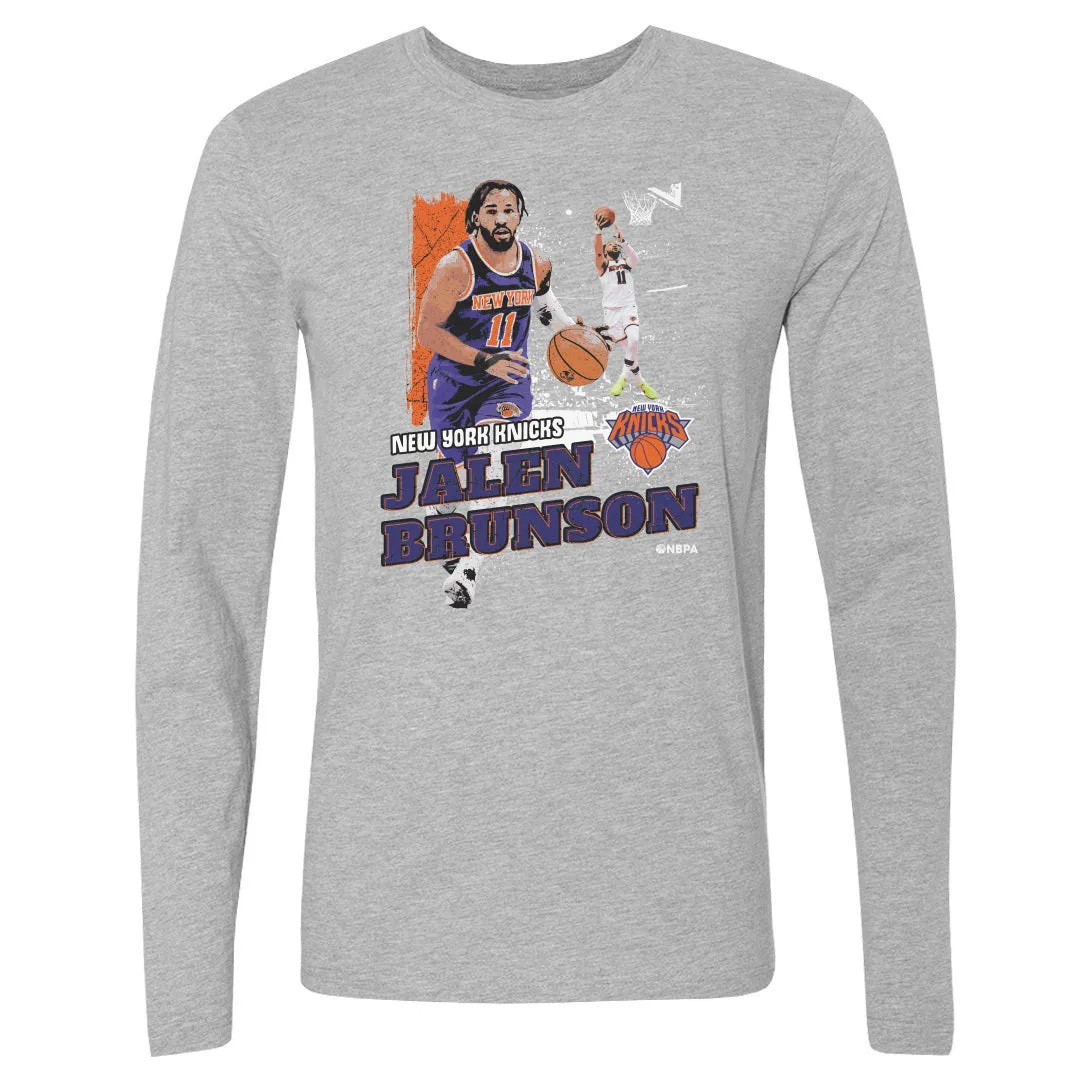 Jalen Brunson New York Knicks Gritty WHT sold by 500 Level