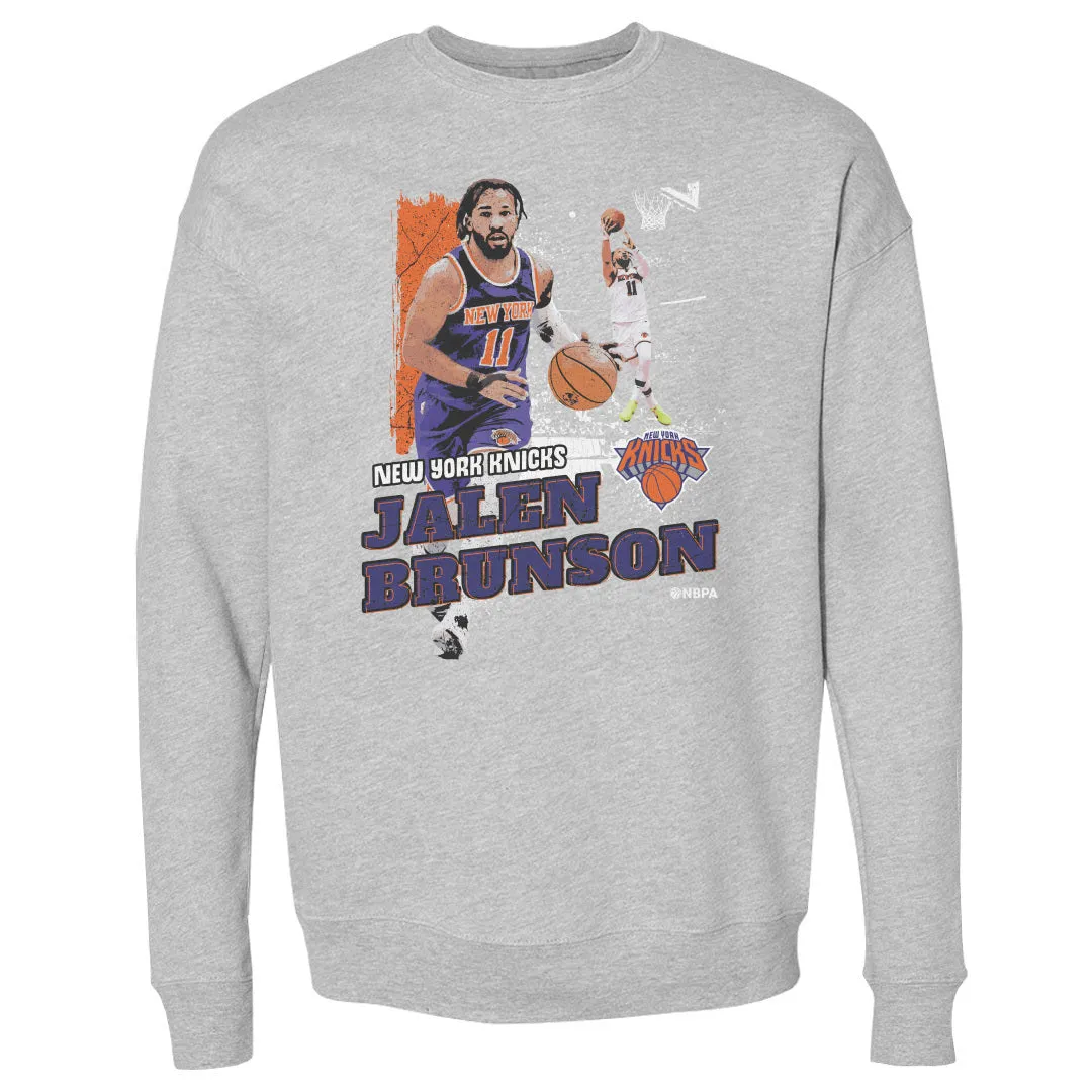 Jalen Brunson New York Knicks Gritty WHT sold by 500 Level