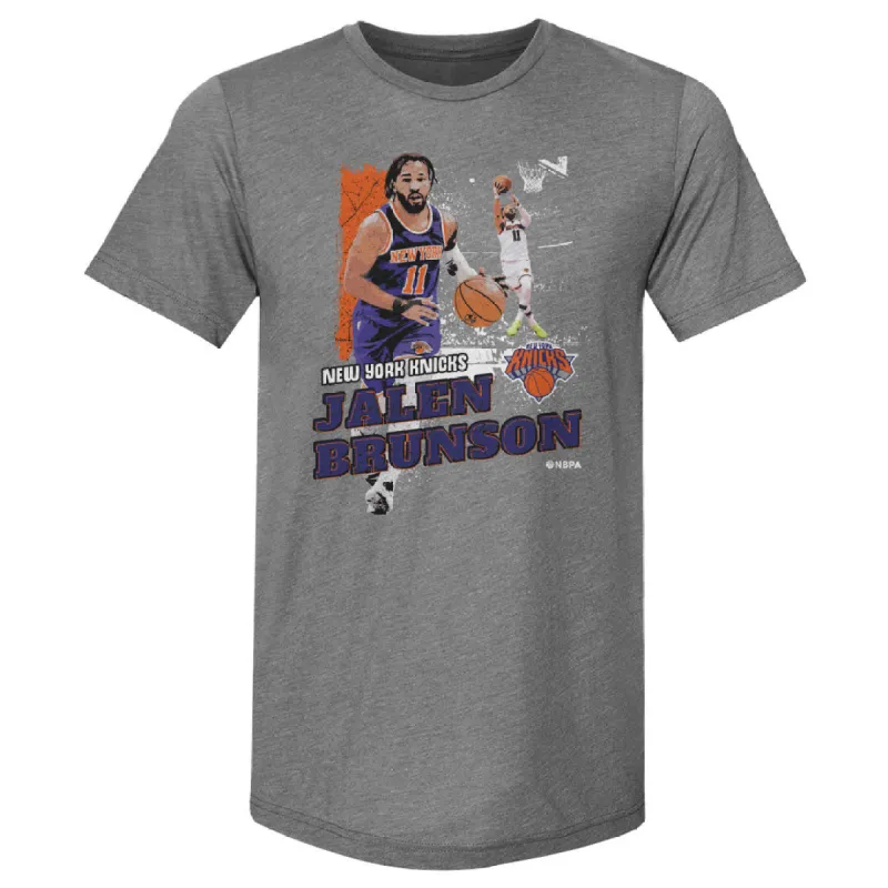 Jalen Brunson New York Knicks Gritty WHT sold by 500 Level
