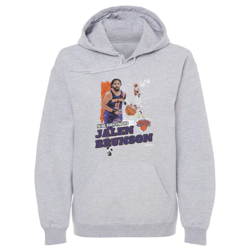 Jalen Brunson New York Knicks Gritty WHT sold by 500 Level