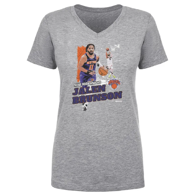 Jalen Brunson New York Knicks Gritty WHT sold by 500 Level