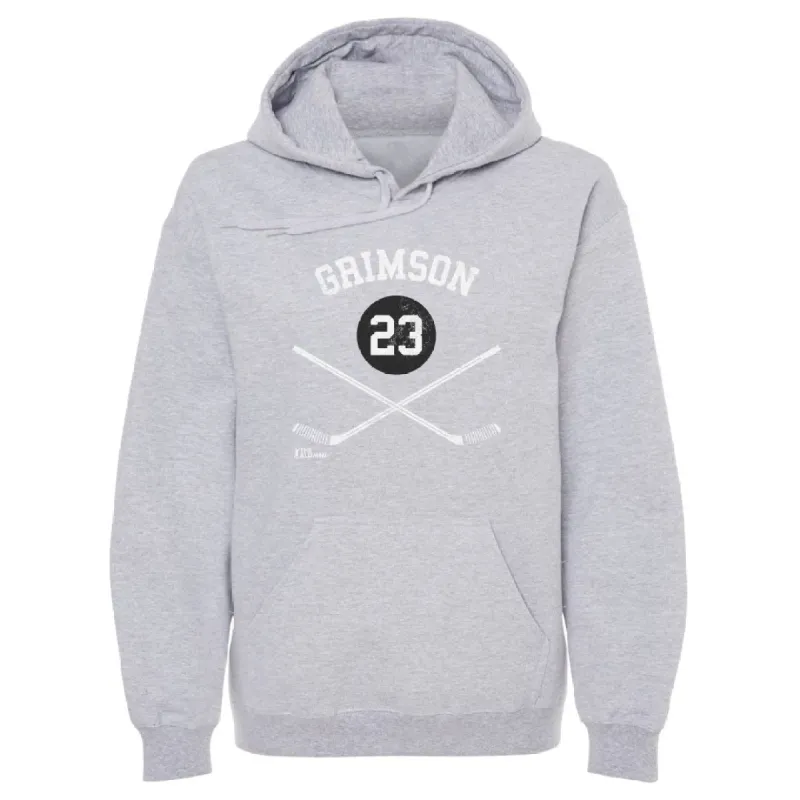 Stu Grimson Chicago 23 Sticks WHT sold by 500 Level