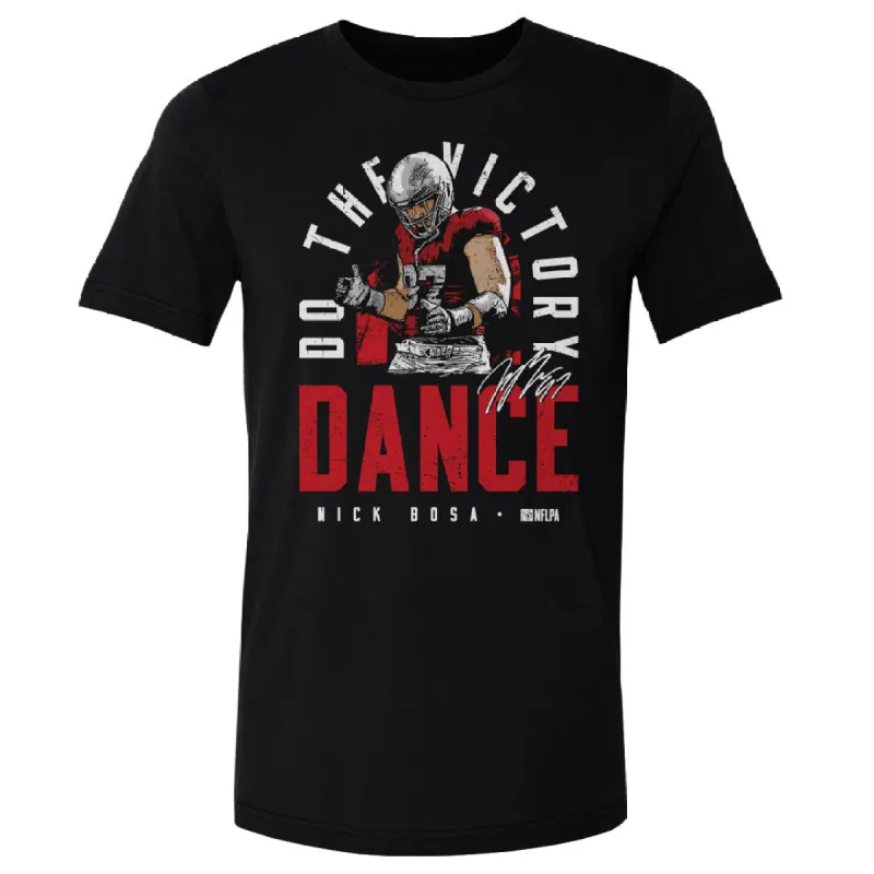 Nick Bosa San Francisco Celebration Dance WHT made by 500 Level