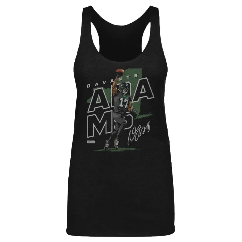 Davante Adams New York J Player Map WHT sold by 500 Level