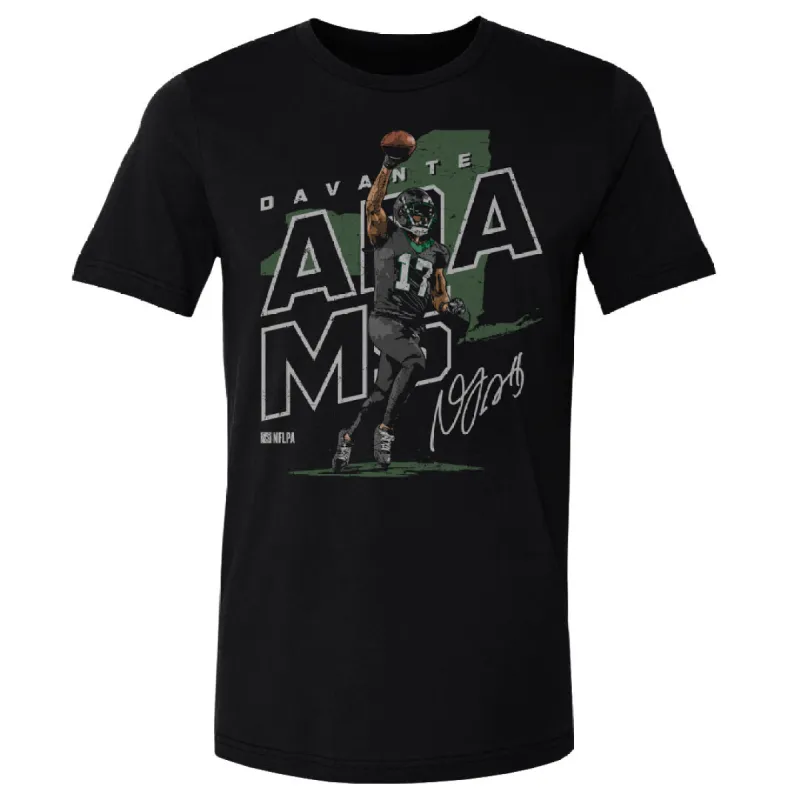 Davante Adams New York J Player Map WHT sold by 500 Level