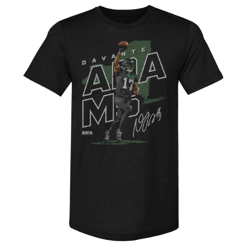 Davante Adams New York J Player Map WHT sold by 500 Level
