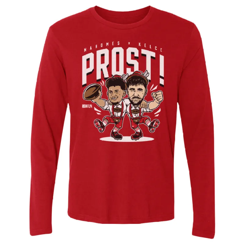 Patrick Mahomes & Travis Kelce Kansas City Prost WHT sold by 500 Level