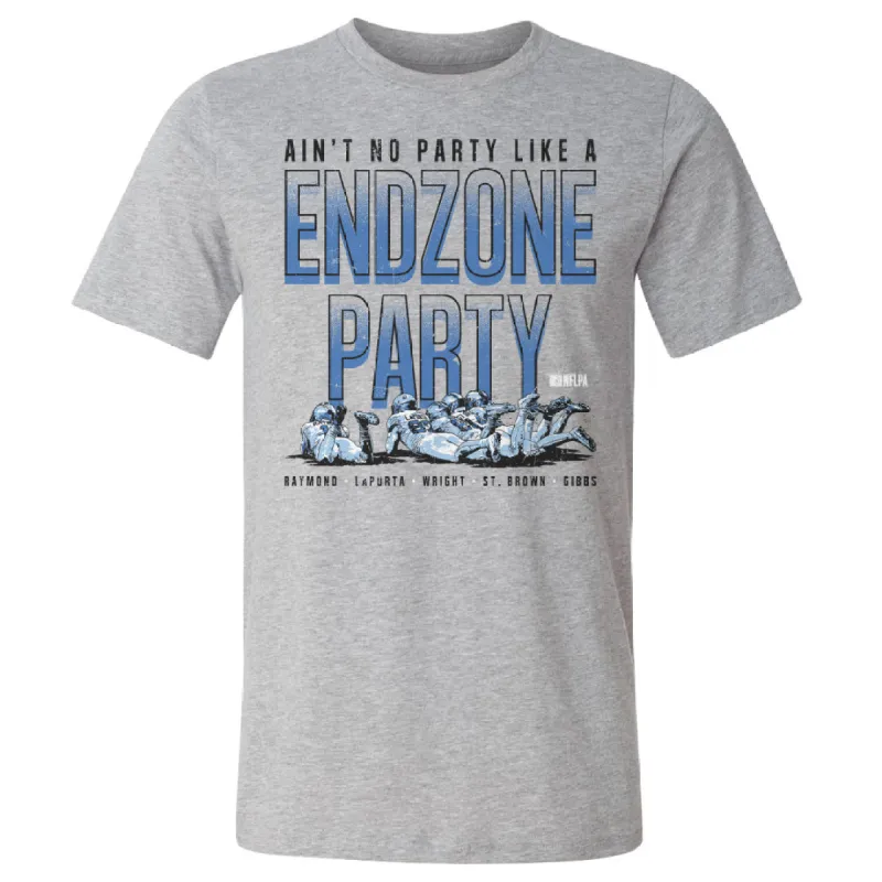 Sam LaPorta Detroit Endzone Party WHT sold by 500 Level
