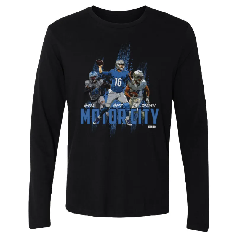 Detroit Football Motor City Trio WHT sold by 500 Level