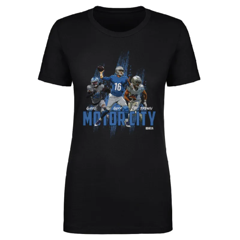 Detroit Football Motor City Trio WHT sold by 500 Level